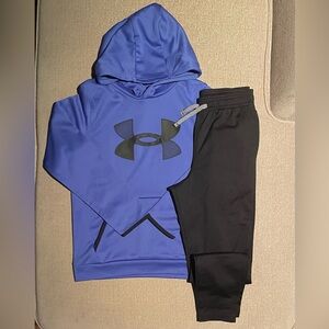 UNDER ARMOUR BOYS HOODIE & TRACK PANT SER